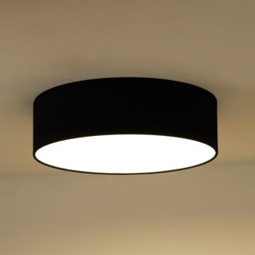 Duolla - Iluminação de teto LED CORTINA LED/26W/230V diâmetro 30 cm 4000K preto