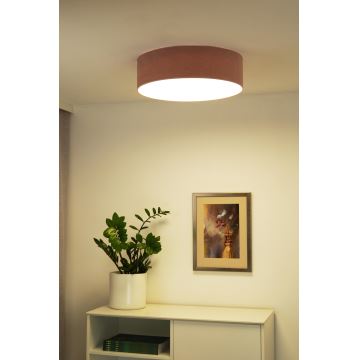 Duolla - Iluminação de teto LED CORTINA LED/26W/230V diâmetro 30 cm 4000K rosa