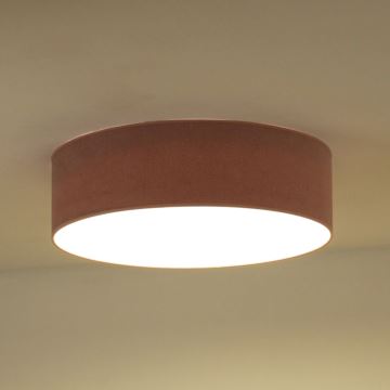 Duolla - Iluminação de teto LED CORTINA LED/26W/230V diâmetro 30 cm 4000K rosa