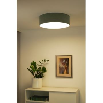 Duolla - Iluminação de teto LED CORTINA LED/26W/230V diâmetro 30 cm 4000K turquesa