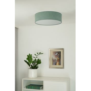 Duolla - Iluminação de teto LED CORTINA LED/26W/230V diâmetro 30 cm 4000K turquesa