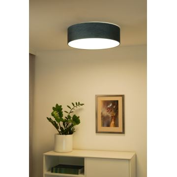 Duolla - Iluminação de teto LED CORTINA LED/26W/230V diâmetro 30 cm 4000K turquesa