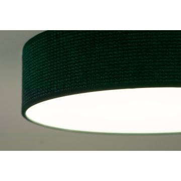 Duolla - Iluminação de teto LED CORTINA LED/26W/230V diâmetro 30 cm 4000K verde