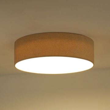 Duolla - Iluminação de teto LED CORTINA LED/26W/230V diâmetro 45 cm 4000K bege