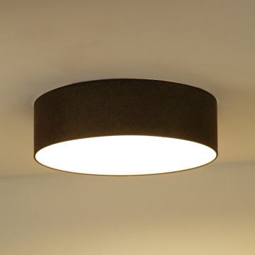 Duolla - Iluminação de teto LED CORTINA LED/26W/230V diâmetro 45 cm 4000K castanho