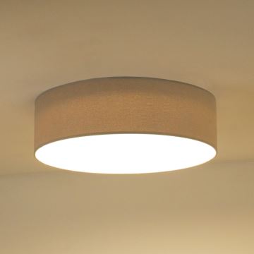 Duolla - Iluminação de teto LED CORTINA LED/26W/230V diâmetro 45 cm 4000K cinzento