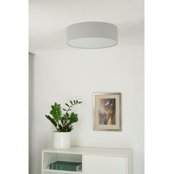 Duolla - Iluminação de teto LED CORTINA LED/26W/230V diâmetro 45 cm 4000K cinzento