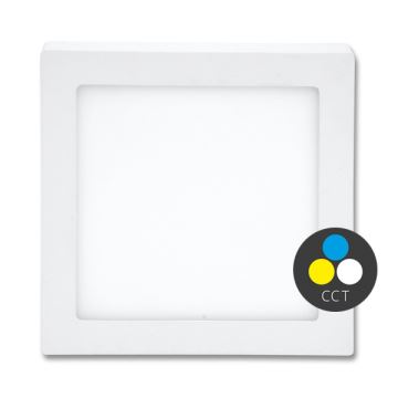 Iluminação de teto para casa de banho LED RAFA LED/12W/230V 3000/4000/6000K 17x17 cm IP44 branco