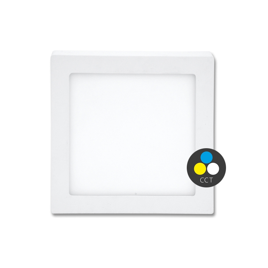 Iluminação de teto para casa de banho LED RAFA LED/25W/230V 3000/4000/6000K 30x30 cm IP44 branco