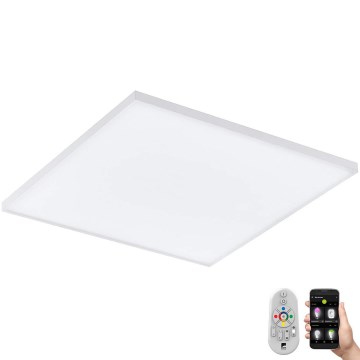 Eglo 32346- Iluminação de teto RGBW com regulação TURCONA LED/21W/230V 2700-6500K + comando