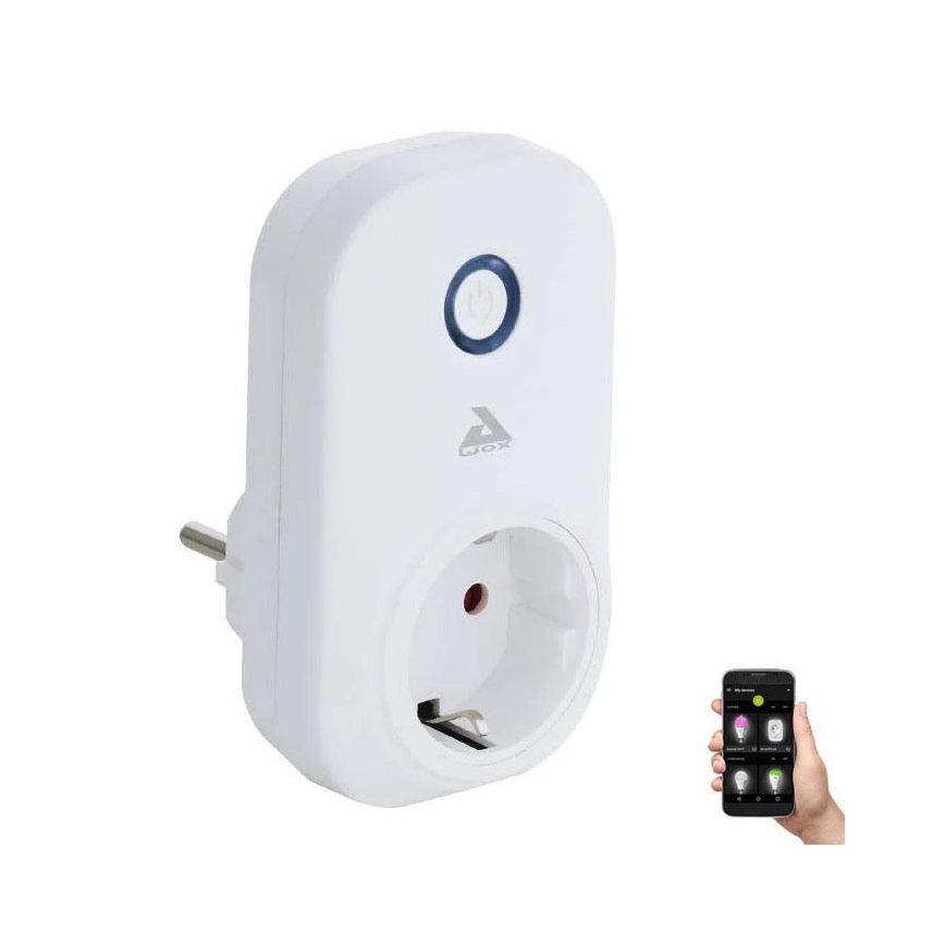 Eglo 33238 - Tomada inteligente Connect plug PLUS 2300W Wi-Fi