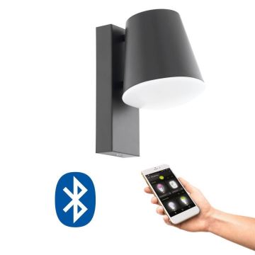 Eglo 33559 - Iluminação de parede exterior LED com regulação CALDIERO-C 1xE27/9W/230V IP44