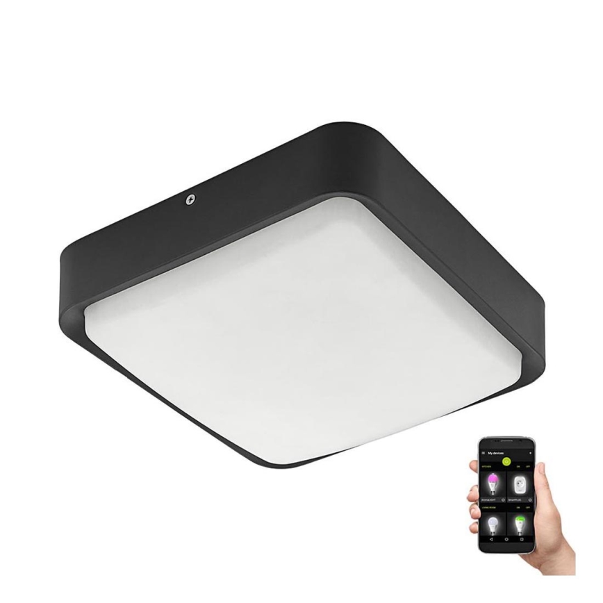 Eglo 33573 - Candeeiro de teto exterior regulável LED PIOVE-C LED/14W/230V IP44