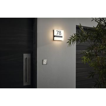 Eglo 33574 - Iluminação de parede exterior LED com regulação TORAZZA-C LED/14W/230V IP44