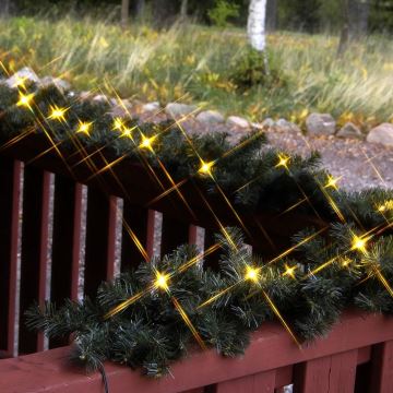 Eglo - Decoração exterior de Natal LED GARLAND 30xLED/0,064W/3/230V IP44