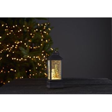 Eglo - Decoração de Natal LED 1xLED/0,064W/3xAAA preto