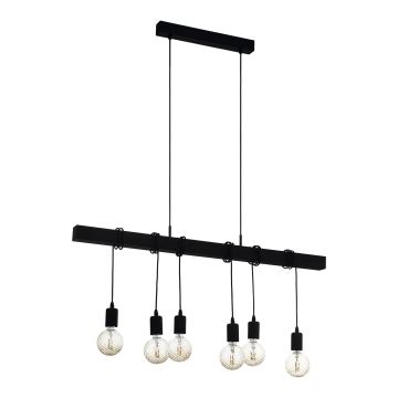 Eglo - Candeeiro suspenso 6xE27/60W/230V - FSC certificado