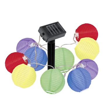 EGLO 47339 - Luz solar de Jardim com Balões 10xLED/0.075W