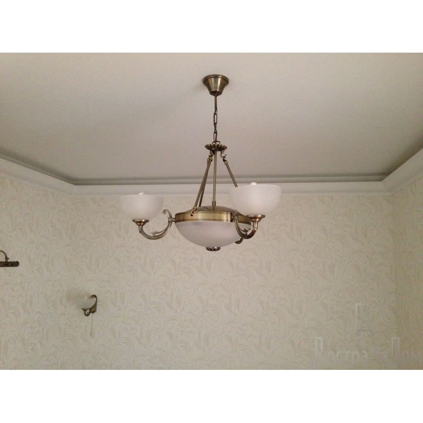 EGLO - Candelabro 3xE14/40W + 2xE27/60W