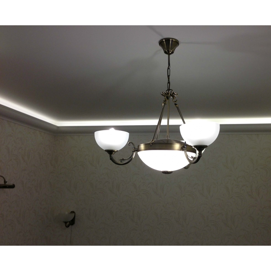 EGLO - Candelabro 3xE14/40W + 2xE27/60W