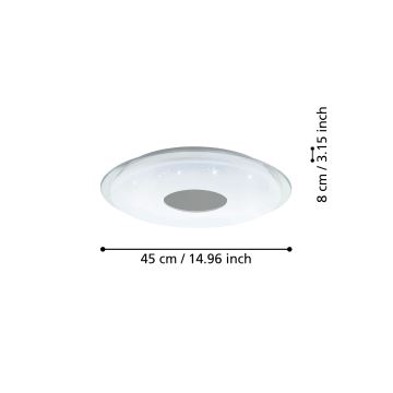 Eglo - Iluminação de teto LED com regulação LED/19,2W/230V ZigBee