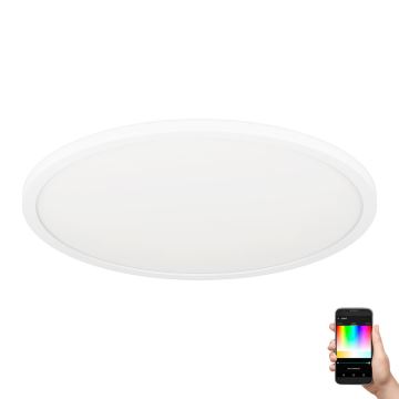 Eglo - Iluminação de teto LED RGBW com regulação LED/16,5W/230V branca ZigBee