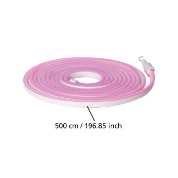 Eglo - Tira LED LED/96W/24V 5 m IP44 rosa