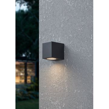 Eglo - Iluminação de parede exterior LED 1xGU10/4,6W/230V IP44