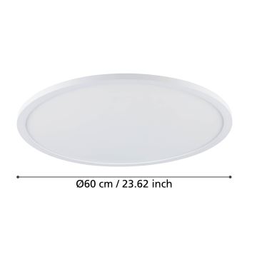 Eglo - Iluminação de teto LED com regulação LED/41W/230V diâmetro 60 cm branco