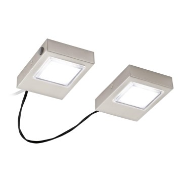 Eglo 94516 - CONJUNTO 2x Luz de fundo de armário de cozinha LED LAVAIO 2xLED/3,7W/230V