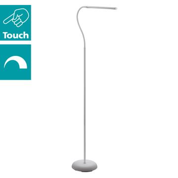 Eglo - Candeeiro de chão LED táctil com regulação LED/4,5W/230V