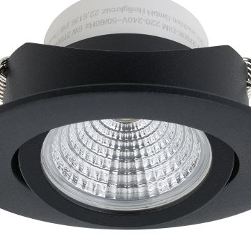 Eglo - Iluminação de teto embutida LED com regulação LED/6W/230V