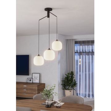 Eglo - Candelabro num fio 3xE27/40W/230V