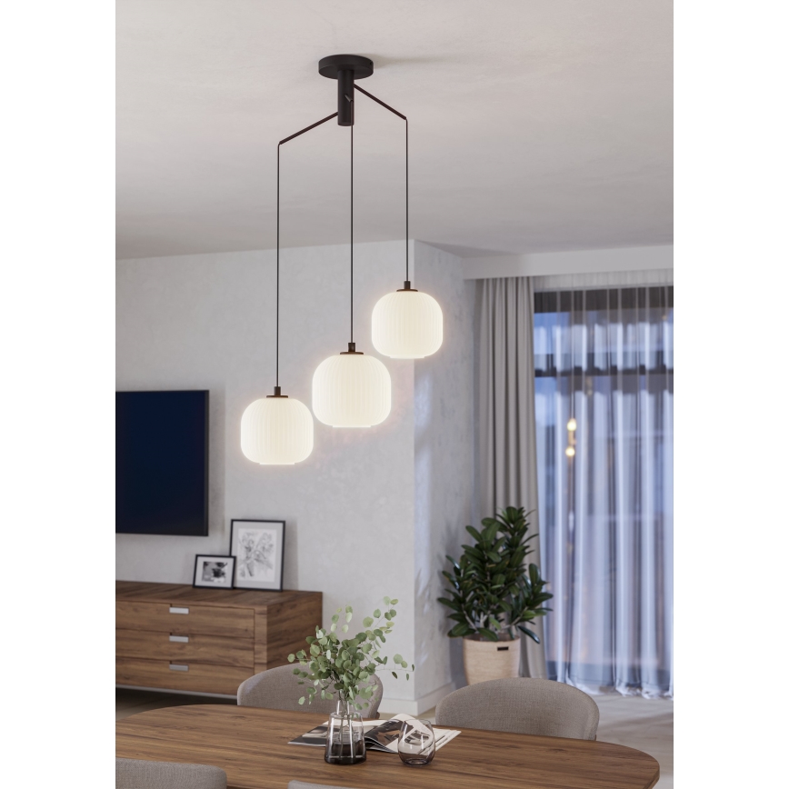 Eglo - Candelabro num fio 3xE27/40W/230V