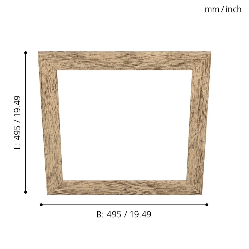 Eglo - Armação para iluminação 495x495 mm