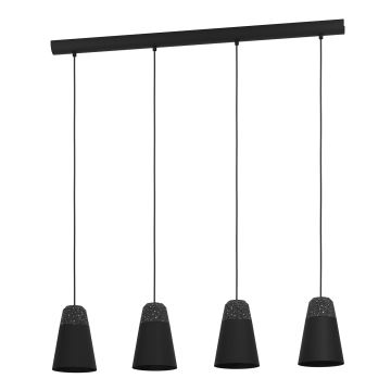 Eglo - Candelabro suspenso 4xE27/40W/230V