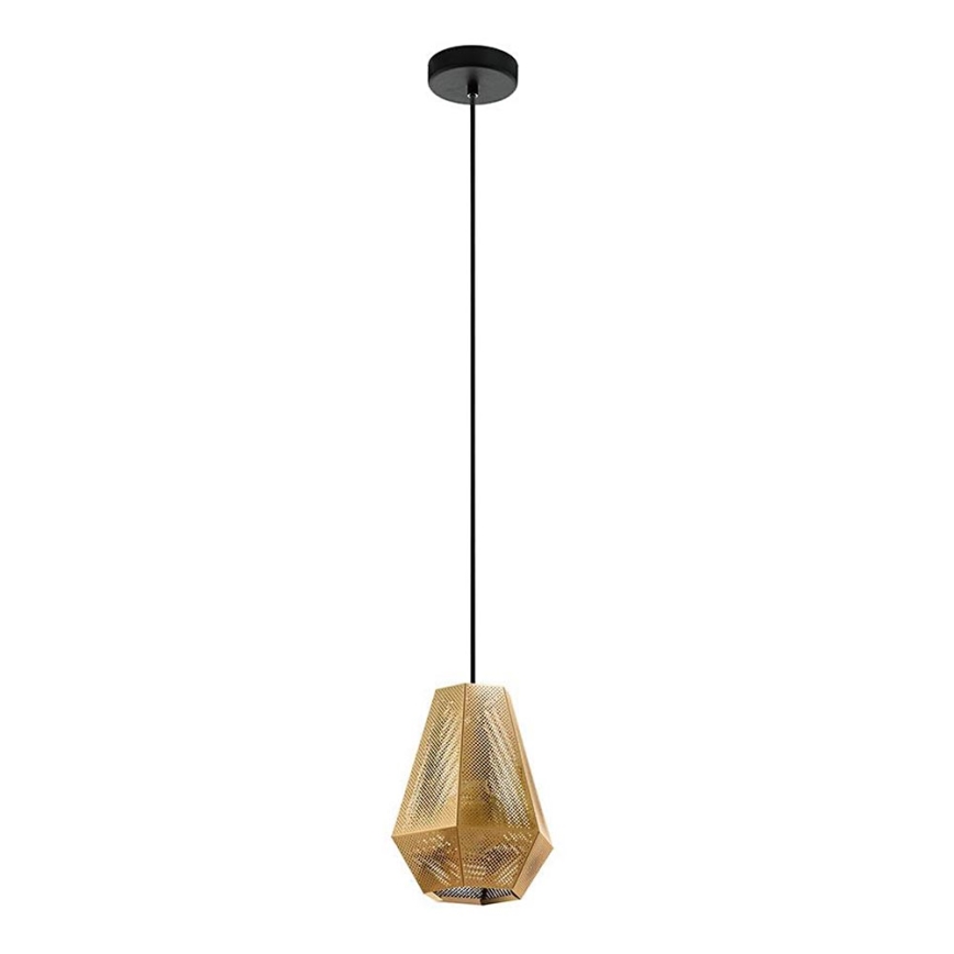 Eglo - Candelabro num fio 1xE27/28W/230V diâmetro 20 cm dourado