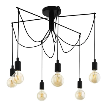 Eglo - Candelabro num fio 6xE27/60W/230V