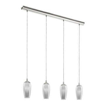 Eglo - Candelabro num fio LED 4xG9/2,5W/230V