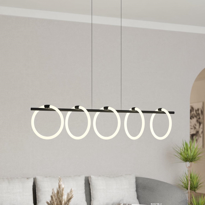 Eglo - Candelabro suspenso LED 5xLED/7W/230V