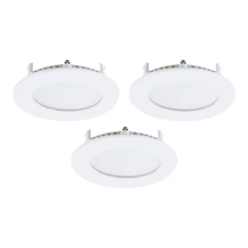 Eglo - CONJUNTO 3xLED Luz embutida FUEVA-RW 1xLED/2,8W/230V