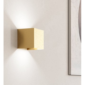 Eglo - Iluminação de parede LED 2xLED/1,5W/230V 3000K dourado