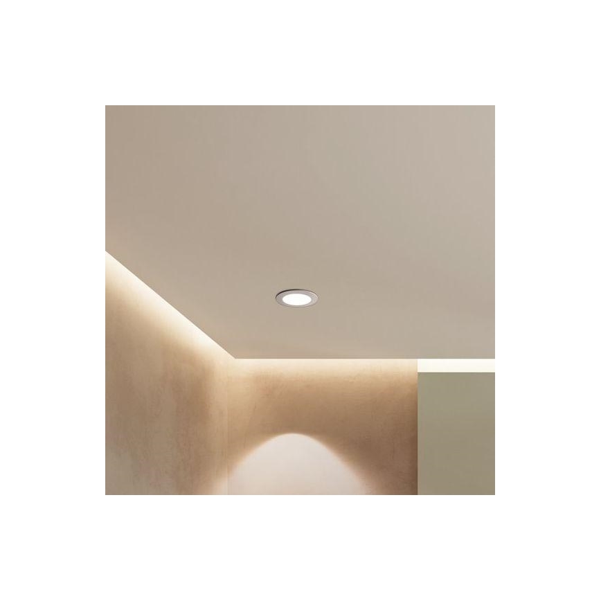 Eglo - Iluminação embutida de casa de banho LED com regulação LED/5,4W/230V IP44 ZigBee