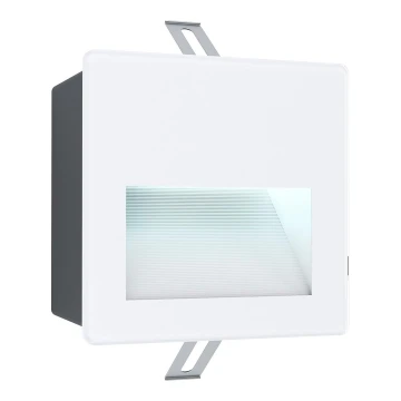Eglo - Iluminação exterior embutida LED LED/3,7W/230V IP65 branca