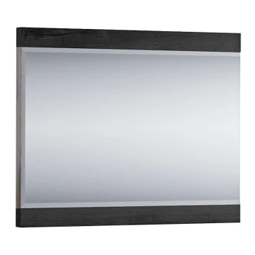 Espelho LANDU 61,5x63,5 cm preto