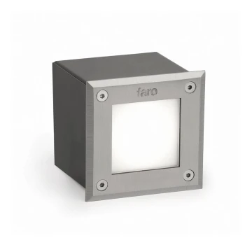 FARO 71499N - Luz LED de entrada exterior LED-18 LED/3W/230V IP67