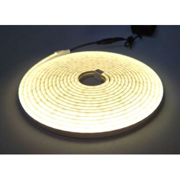 Fita flexível LED NEON LED/10W/230V 5 m IP65 branco