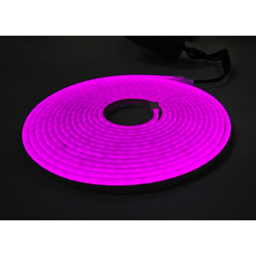 Fita flexível LED NEON LED/10W/230V 5 m IP65 roxo