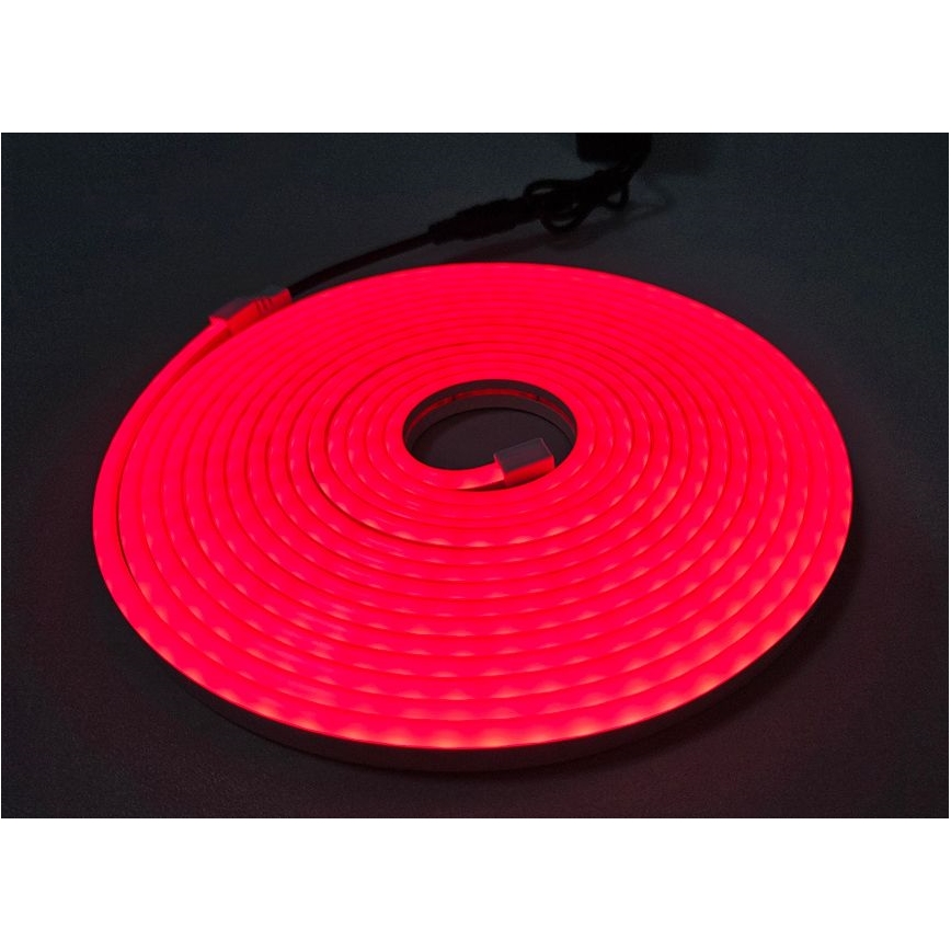 Fita flexível LED NEON LED/10W/230V 5 m IP65 vermelho