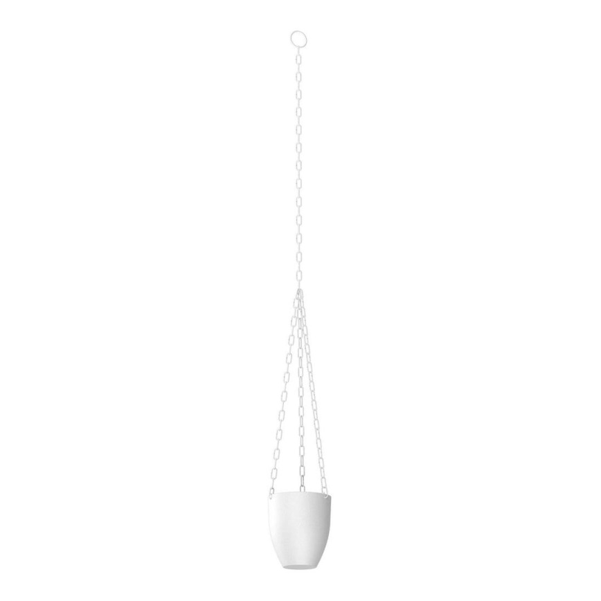 Floreira suspensa 155x17 cm branco